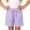 Purple, variant on hoksml Girls Drawstring Shorts Back to School Casual Elastic Waist Playwear Shorts