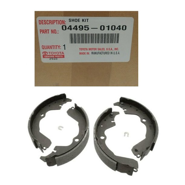 Oem Toyota Corolla Matrix Rear Brake Shoes Walmart Com Walmart Com