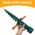 thumbnail image 2 of WORGEOUS 2pcs Ground Spike Parasol Umbrella Ground Spike Umbrella Base For Patio Umbrella Base Plastic Beach Umbrella Sand Anchor, 2 of 8