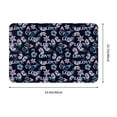 thumbnail image 3 of Fotbe Extra Durable Door Mat - Dirt Trapping Outdoor Welcome Mats - Non-Slip Outdoor Door Mats - Low Profile Front Door Mat - Indoor (16" x 24", Love Butterflies ), 3 of 9