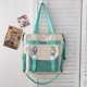 thumbnail image 1 of Bolso bandolera de mujer de gran capacidad, paquete informal, bolso diario de lona para mujeres y niñas FLhrweasw Nuevo, 1 of 9