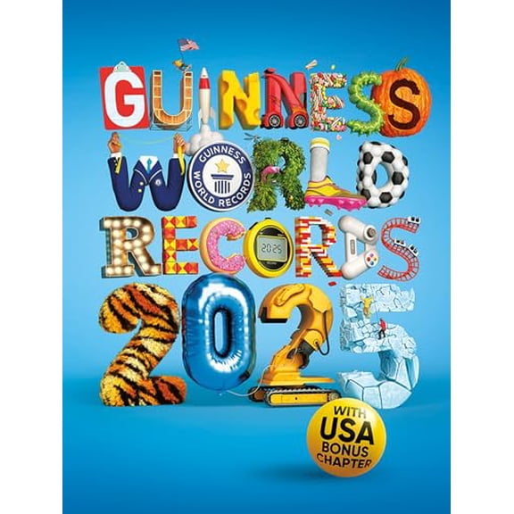 Pre-Owned Guinness World Records 2025, 9781913484569, 1913484564, Hardcover,