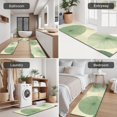 thumbnail image 5 of Green Tie Dye Overlay Pattern Kitchen Rugs Sets Of 3,Kitchen Runner Rugs Non Skid Washable,Decorative Kitchen Floor Mats for Kitchen,Sink,Laundry,17"x30"+ 17"x47" + 17"x59", 5 of 6