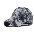 thumbnail image 2 of Clearance! Fdelink Baseball Hat Sun UV Protection Hat Women Casual Tie Dye Printed Colorful Baseball Cap Peaked Cap Visors Black, 2 of 3