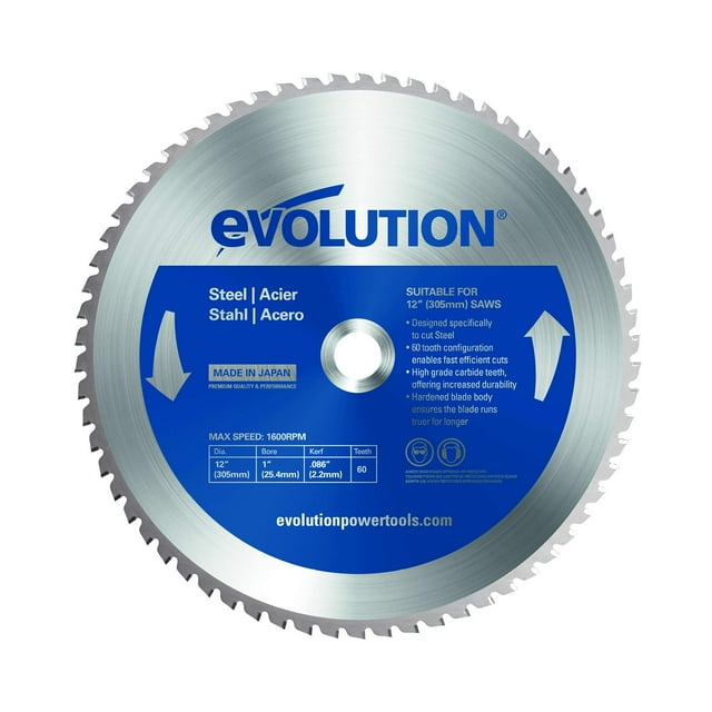 Herramientas eléctricas Saw Blade Evolution 10BLADEST de 10 pulgadas y 52T