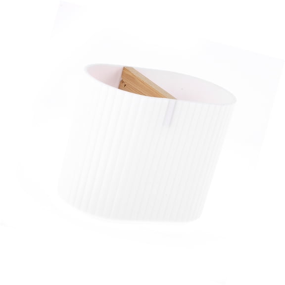 Vocoste 1 Pc Lightweight Toothbrush Holder for Bathroom White