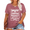 Pink, variant on XCHQRTI Smooth as Tennessee Whiskey Sweet As Strawberry Wine Shirt Women Plus Size Tshirts Top