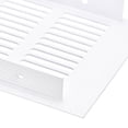 thumbnail image 3 of Air Vents Cover, 2Pcs 600 x 150mm Aluminum Alloy Mesh Air Return Vent Cover, Louvered Ventilation Grille (White), 3 of 5