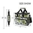 thumbnail image 3 of FORMRS Insulated Cooler Bag 24 Cans Capacity Soft Leakproof Lunch Box with Side Pockets, Retro Flower Print, 3 of 7