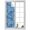 Multicolor, variant on Orange Red Coral Coastal Window Privacy Film, Ocean Nautical Seaside Beach Static Cling UV Sun Blocking Heat Control Window Tint Day and Night,Non-Adhesive One Way Windows Privacy Cover 35.4''x78.7''