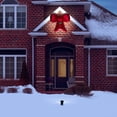 thumbnail image 2 of 5 Foot Hanging Velvet Bow Airblown Inflatable, 2 of 2