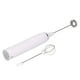 thumbnail image 1 of Máquina de espuma de leche, espumador de leche, espumador de leche eléctrico multifunción de 3 velocidades, batidor de huevos, confiable y duradero, 1 of 12