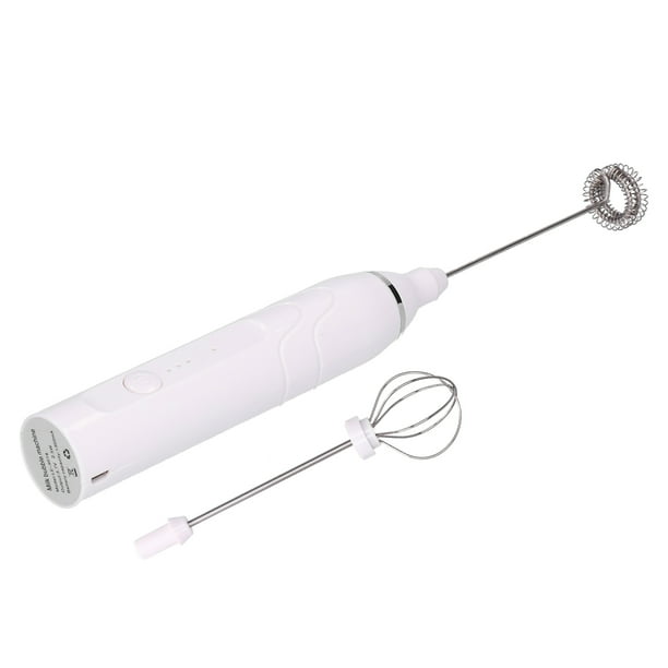 Máquina de espuma de leche, espumador de leche, espumador de leche eléctrico multifunción de 3 velocidades, batidor de huevos, confiable y duradero