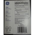 thumbnail image 2 of GE 60W Energy-Efficient Crystal Clear 43-Watt, Light 1 Pack - 2 Bulbs, 2 of 6