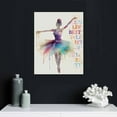 thumbnail image 5 of Nawypu  Ballet Dancer Motivational Decor Canvas Wall Art Paintings Girlee Prints for Girls Bedroom Kids Womens Room, 5 of 5