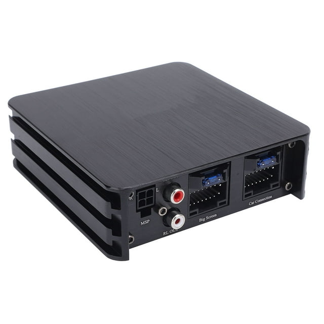 Mejora De De Sonido Amplificador De Automóvil De 320W DSP, Amplificador De Altavoces De Automóvil De aleación De Aluminio De Clase AB Para Pantalla Grande Con