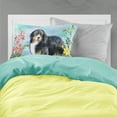thumbnail image 2 of Bernese Mountain Dog Spring Fabric Standard Pillowcase, 2 of 2