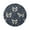 Angel Bow, variant on Round Placemat Heat Resistant & Wrinkle-Free Dining Table Decor Placemat For Home & Weddings Angel Bow