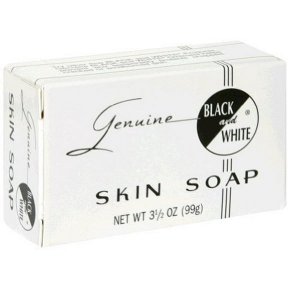 Black & White Skin Soap Bar 3.5 oz (Pack of 3)