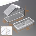 thumbnail image 5 of sunsanly Clear Window Bird Feeder with Strong Suction Cups Removable Tray No-drilling Install Bird Feeder for Bird Lovers Viewing Wild Birds, 5 of 7