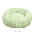 thumbnail image 4 of Cheapark High Pile Plush Round Pet Bed Kennel Mat Extra Warm Dog Cat Bed with Raised Edge for Small Medium Pets, 4 of 6