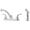 Price Pfister Two Handle Kitchen Faucet With Spray 1.75 Gpm
