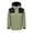 Army Green, variant on Women's Heated Jacket Waterproof with Hooded Hiking Coat Lightweight Windproof Full Zip Women's Packable Fall Raincoat Windbreaker with Hood Green XL