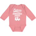 thumbnail image 3 of Inktastic Future Ambulance Driver Childs Boys or Girls Long Sleeve Baby Bodysuit, 3 of 5