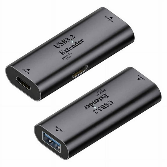 USB C to USB A Adapter,USB C to USB A 3.2 Adapter, 15W Power USB C Female to USB A Female Converter for Laptop, Camera