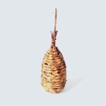 thumbnail image 4 of Straw Bird House Natural Handmade Hanging Bird Hut Woven Bird Nest for Outside, 4 of 10
