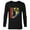 Black, variant on Marvel X-Men Wolverine 90s Animated Series - Long Sleeve T-Shirt for Men- Customized-Black