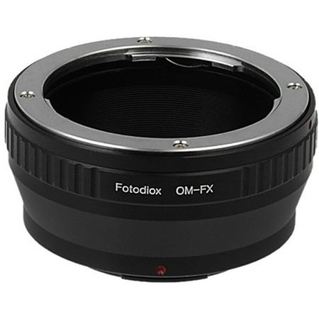 Fotodiox Lens Mount Adapter for Olympus Zuiko (OM) 35mm SLR Lens to Fujifilm Fuji X-Series Mirrorless Camera Body