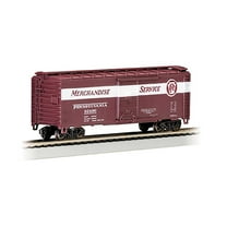 Bachmann Industries HO 40' BOX PENNSYLVANIA RAILROAD #92496 BAC16014 HO Rolling Stock