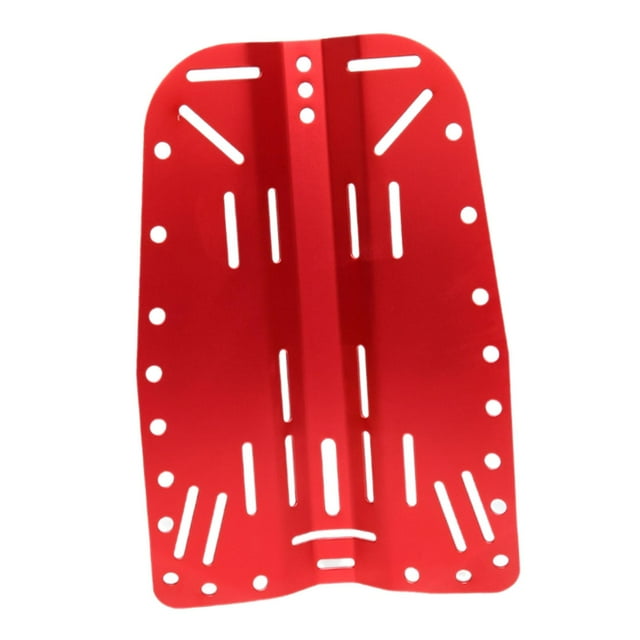 Placa trasera para buceo, equipo BCD para buzo, accesorios de aleación de aluminio, ligero para correas de entrepierna, tecnología práctica para buceo