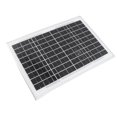 thumbnail image 1 of Panel Solar Al Aire Libre, Panel Solar 10W 18V Impermeable Fácil Instalación Portátil Rendimiento Estable Para Acampar, 1 of 7