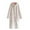 Beige, variant on Women Botton Robe Long Sleeve House Coats Fleece Velour Robes Soft Bathrobe with Pockets Nightgown Beige M