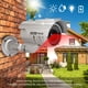 thumbnail image 1 of Cámara ficticia fuente de alimentación de batería cámara de seguridad falsa con rotación de 360 ​​grados ABS multifunción para exteriores, 1 of 8