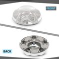 thumbnail image 6 of CROSSDESIGN Silver Hub Cover Wheel Center Cover Hub Cap Fit for 1997-2003 Ford F150 Expedition, 6 of 10