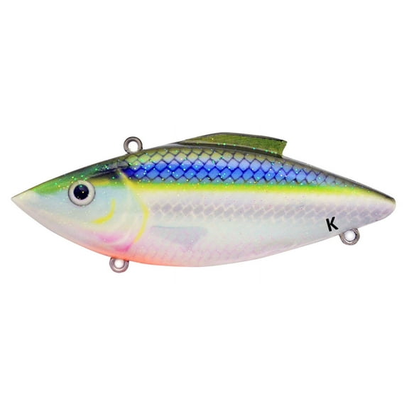Bill Lewis Outdoors 1/2 oz. Knock-N-Trap Lipless Crankbait, KRT260 Blue Shiner Color, 3" Lure
