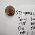 thumbnail image 2 of Boxer Puppy Dog Sleeping on Guitar Kitchen Refrigerator Locker Button Magnet, 2 of 6