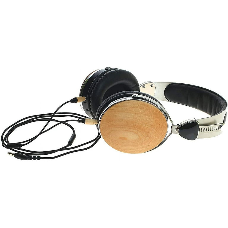Symphonized Wraith 2.0 Premium Genuine Wood Headphones with Mic -  Walmart.com