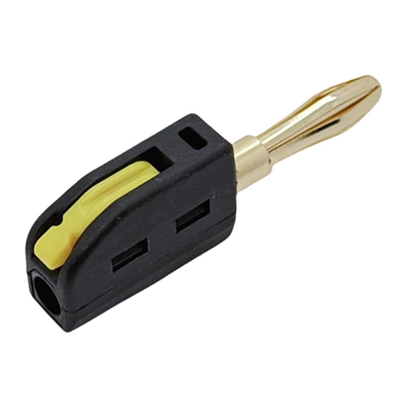 Audio Wire Connector Speaker Plug Adapter Gold-plated High Current 32A for Home Theaters Audio Video Receivers