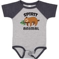 thumbnail image 3 of Inktastic My Spirit Animal is a Sloth with Sloth Illustration Boys or Girls Baby Bodysuit, 3 of 5