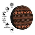 thumbnail image 4 of Sikiie Vintage Pumpkin Pattern PVC Leather Spare Tire Wheel Cover Spare Tire Cover, for Car Truck SUV Camper Trailer Universal Fit(14-17in)-15 inch, 4 of 6