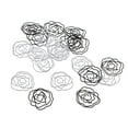 thumbnail image 4 of Paquete de 20 res de forma de flor rosa Archivo de clips de papel Clips de papel Clips de Papelería de oficina, 4 of 6