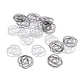 thumbnail image 4 of 20pc Rose Flower Clips De Papel Marcador De Libro Binder Clip Clip De Recibo, 4 of 6