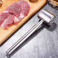thumbnail image 3 of Stainless steel ice crushing hammer-Stainless Steel Tenderizer Meat Hammer Pounder Dual-Sided Meat Mallet Kitchen Tool, 3 of 7