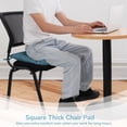 thumbnail image 5 of Xiao Hua Juego de 4 cojines para silla, cojín de esponja viscoelástica para silla de comedor., 5 of 5