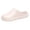 Khaki, variant on Women's Fleece Lined Waterproof Clogs Wide Toe Box Platform House Slippers Non Slip Indoor Outdoor Walking Shoes Size 8-8.5