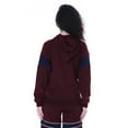 thumbnail image 6 of Moomaya Solid Casual Hoodie Full Sleeve Pullover Colorblock Jogger Top Sweatshirt, 6 of 7